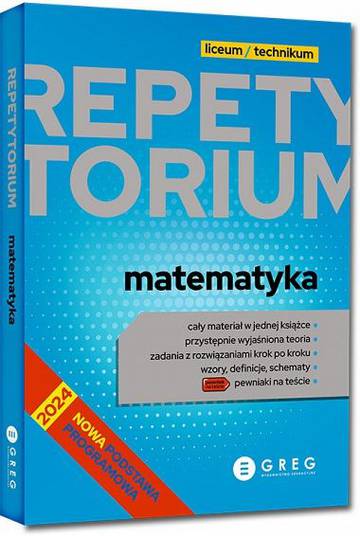 Matematyka. Repetytorium. Liceum/technikum 2024-2026