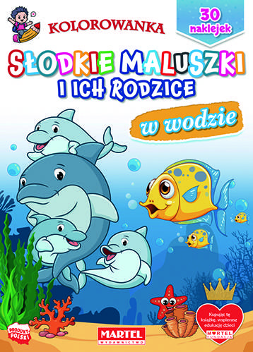 W wodzie. Słodkie maluszki i ich rodzice