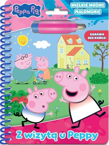 Z wizytą u Peppy. Świnka Peppa. Wielkie wodne malowanie