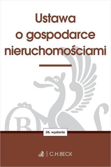 Ustawa o gospodarce nieruchomościami wyd. 26