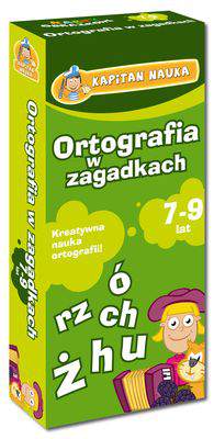 Ortografia w zagadkach 7-9 lat Kapitan Nauka