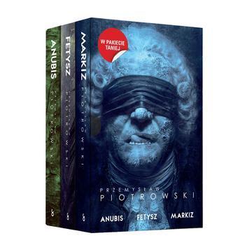Okładka: Pakiet Anubis / Fetysz / Markiz. Igor Brudny. Tomy 7-9