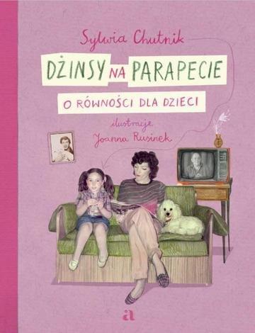 Okładka: Dżinsy na parapecie. O równości dla dzieci