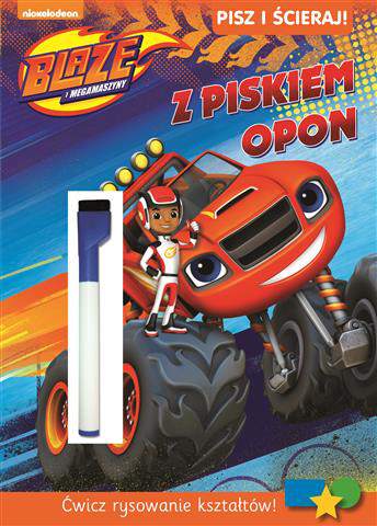 Z piskiem opon blaze i megamaszyny pisz i ścieraj