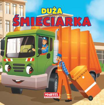 Duża śmieciarka