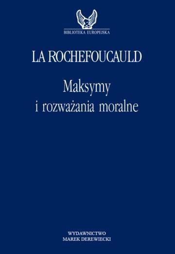 Okładka: Maksymy i rozważania moralne wyd. 2
