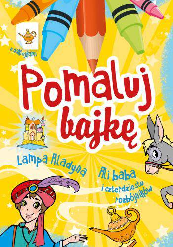 Lampa aladyna ali baba i czterdziestu rozbójników pomaluj bajkę