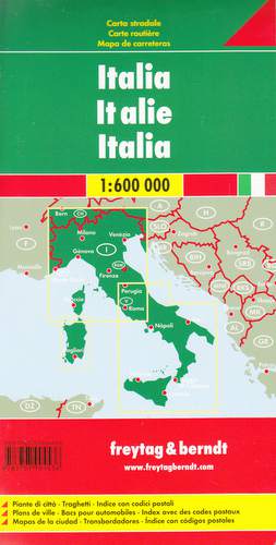 Włochy mapa 1:600 000