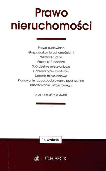 Prawo nieruchomości wyd. 14