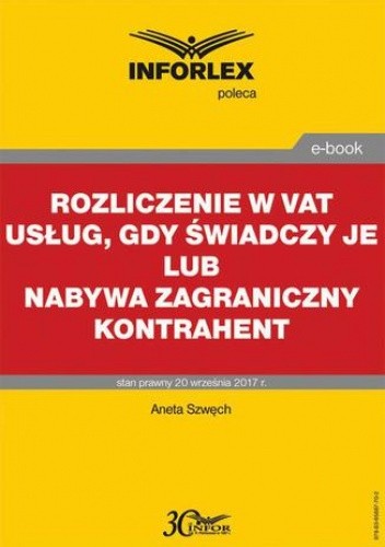 Rozliczenie w VAT usług, gdy świadczy je lub nabywa zagraniczny kontrahent