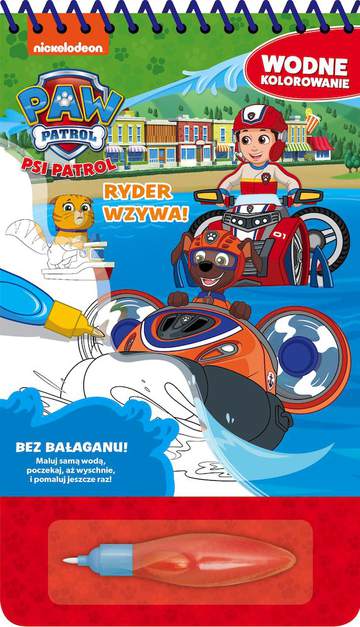 Psi Patrol. Wodne kolorowanie