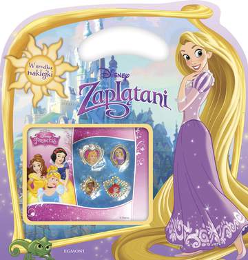 Księżniczki zaplątani teczka z prezentem