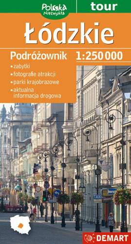 Łódzkie podróżownik 1:250 000