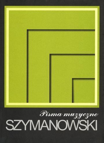 Okładka: Pisma muzyczne