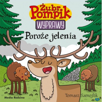 Żubr Pompik. Wyprawy. Poroże jelenia