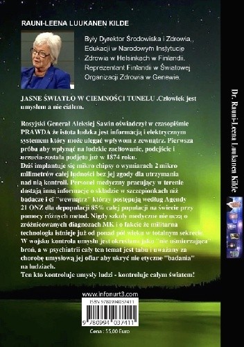 Jasne światło w ciemności tunelu