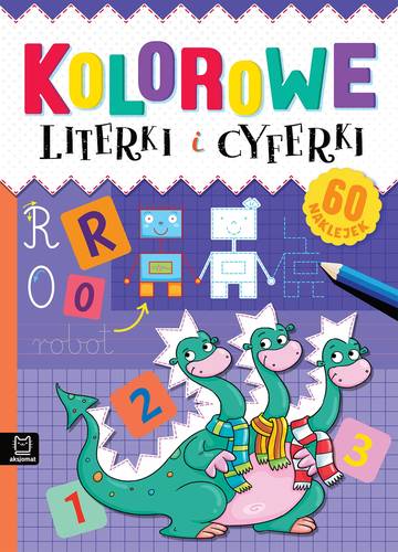 Kolorowe literki i cyferki