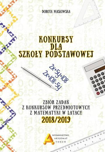 Konkursy matematyczne dla szkoły podstawowej 2018/2019