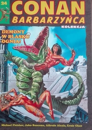 Conan Barbarzyńca. Tom 24 - Demon w blasku ognia!
