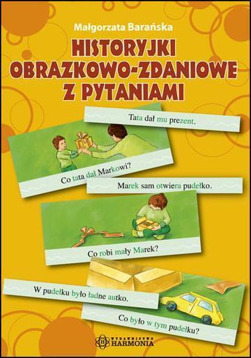 Historyjki obrazkowo-zdaniowe z pytaniami