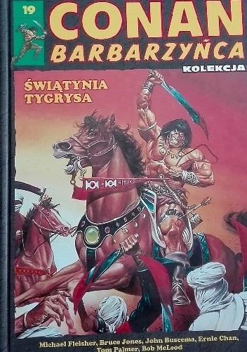 Conan Barbarzyńca. Tom 19 - Świątynia tygrysa