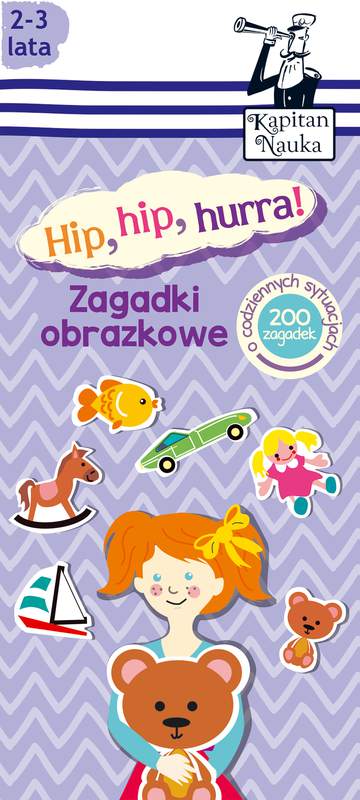 Hip hip hurra zagadki obrazkowe Kapitan Nauka