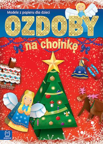Ozdoby na choinkę modele z papieru dla dzieci