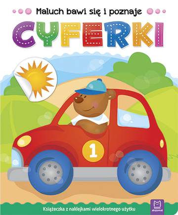 Cyferki maluch bawi się i poznaje