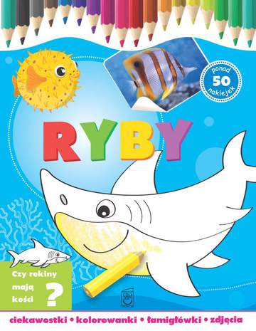 Ryby ciekawostki kolorowanki łamigłówki zdjęcia