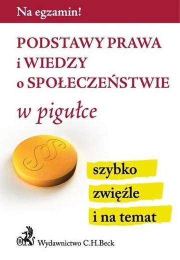 Podstawy prawa i wiedzy o społeczeństwie w pigułce