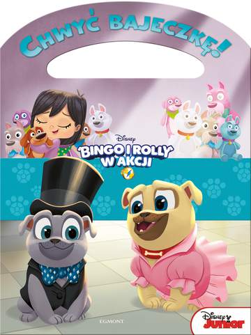 Bingo i rolly w akcji zaprojektuj psiaka chwyć bajeczkę