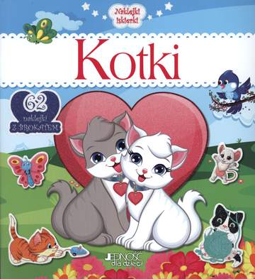 Kotki naklejki iskierki