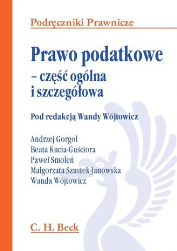 Prawo podatkowe - część ogólna i szczegółowa