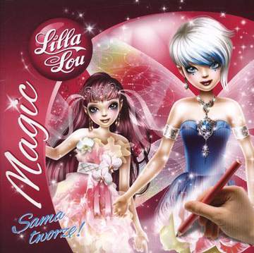 Lilla lou magic książka do kolorowania