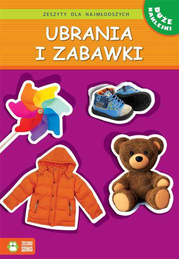 Ubrania i zabawki zeszyty dla najmłodszych