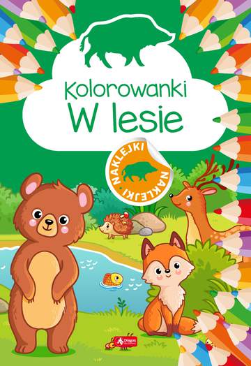 W lesie kolorowanki