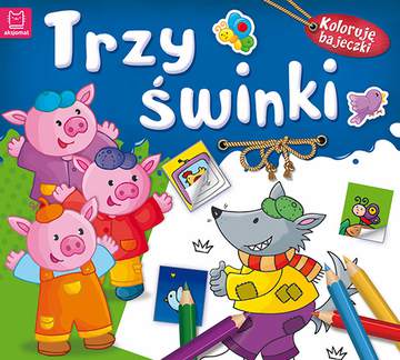 Trzy świnki koloruję bajeczki