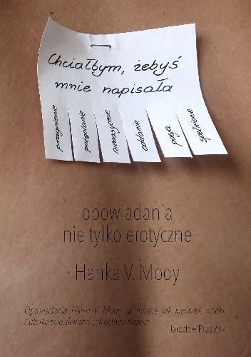 Chciałbym, żebyś mnie napisała