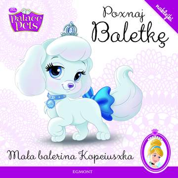 Poznaj baletkę mała balerina kopciuszka naklejki