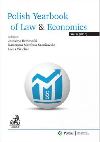 Polish Yearbook of Law & Economics. Vol. 6 (2015)
