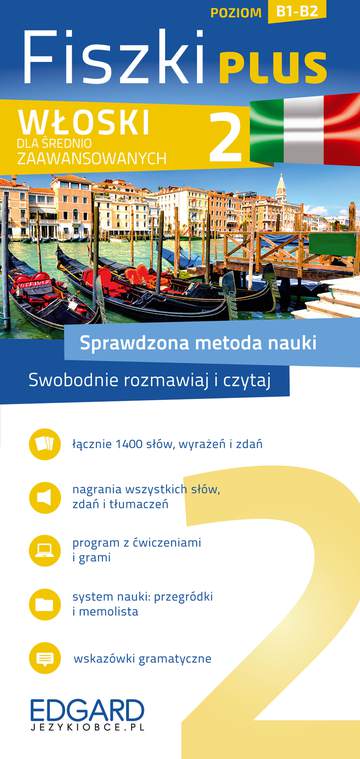 Włoski fiszki plus dla średnio zaawansowanych 2