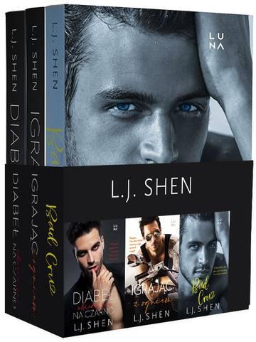 Pakiet L.J. Shen: Diabeł ubiera się na czarno / Igrając z ogniem / Bad Cruz