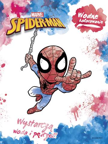 Spider-Man wodne kolorowanie