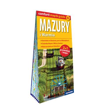 Mazury i Warmia map&guide XL PL laminat 2023