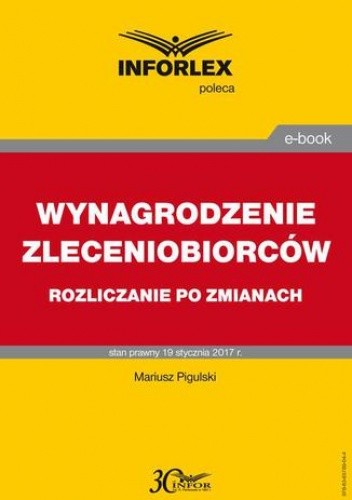 WYNAGRODZENIE ZLECENIOBIORCÓW rozliczanie po zmianach