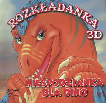 Niespodzianka dla dino rozkładanka 3d
