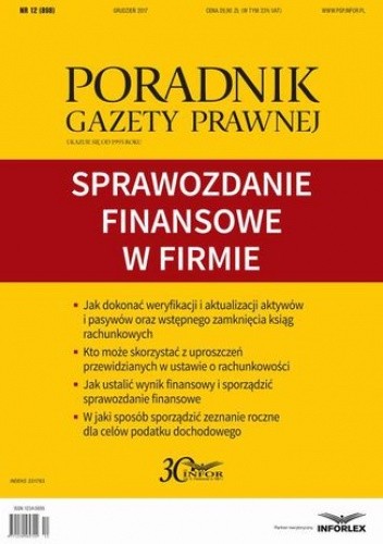 Sprawozdanie finansowe w firmie