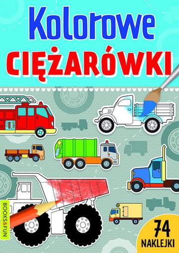 Kolorowe ciężarówki
