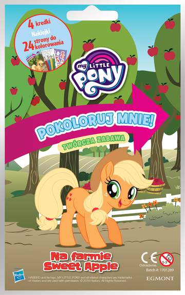 Na farmie Sweet Apple. My Little Pony. pokoloruj mnie