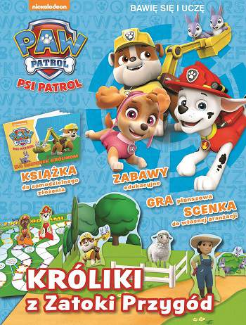 Króliki z zatoki przygód bawię się i uczę Psi Patrol